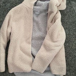 Carmella Cozy Reversible Hooded Teddy Coat xs/s